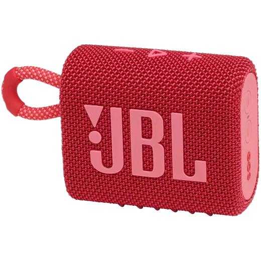JBL Bluetooth Waterproof Portable Speaker JBLGO3REDAM IMAGE 2