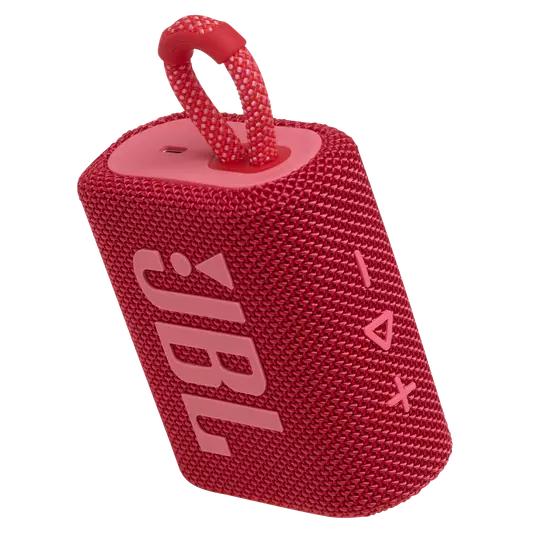 JBL Bluetooth Waterproof Portable Speaker JBLGO3REDAM IMAGE 4