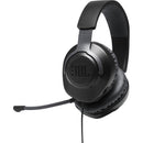 JBL Quantum 100 Over-the-Ear Gaming Headphones with Microphone JBLQUANTUM100BLKAM IMAGE 2