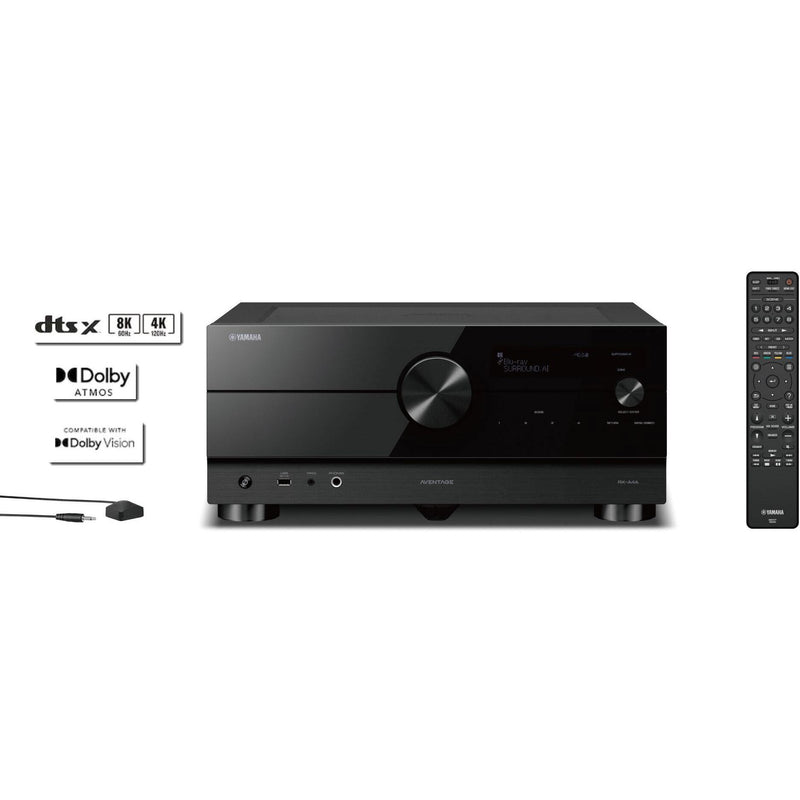 Yamaha 7.2-Channel AV Receiver RX-A4ABL IMAGE 1