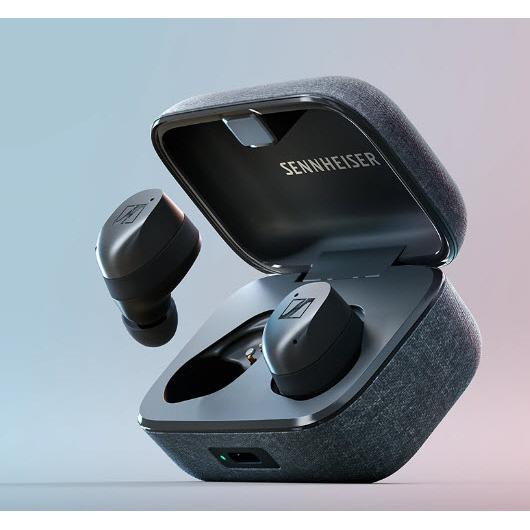 Sennheiser Wireless In-Ear Headphones with Built-in Microphone MTW3BK IMAGE 2
